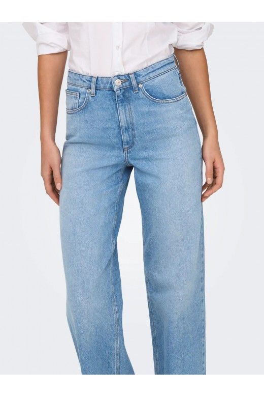 Calça Mulher Jeans JUICY HW Wid ONLY Calça Mulher Jeans JUICY HW Wid ONLY