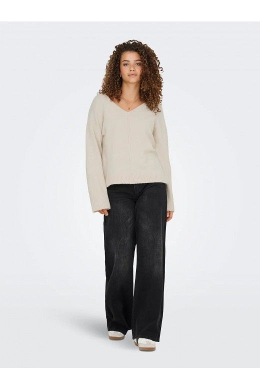 Camisola Mulher WHITNEY V ONLY Camisola Mulher WHITNEY V ONLY