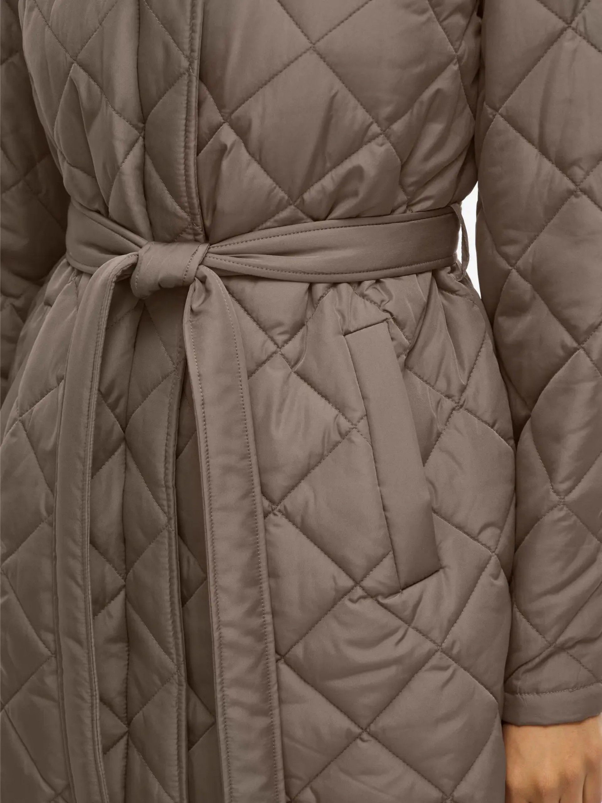 Casaco Mulher KANTE QUILTED Long Capuz VILA