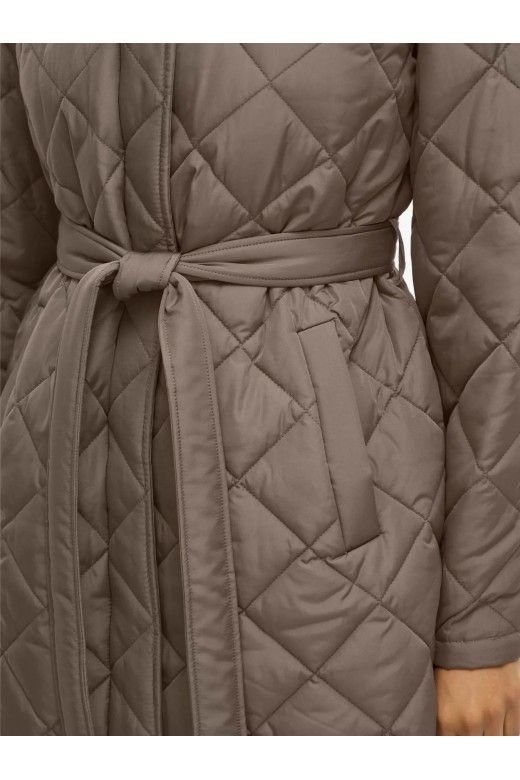 Casaco Mulher KANTE QUILTED Long Capuz VILA Casaco Mulher KANTE QUILTED Long Capuz VILA