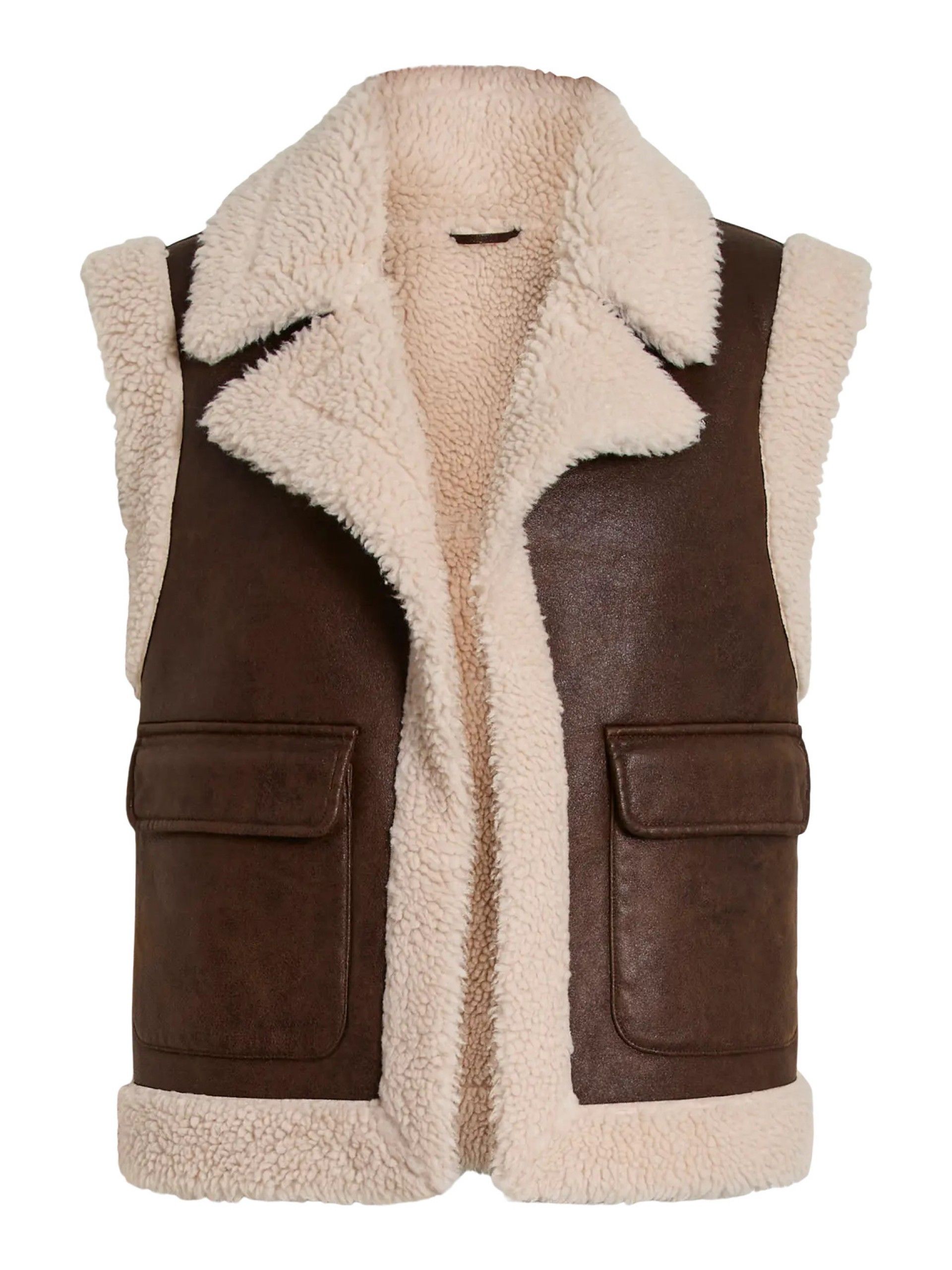 Colete Mulher RISI com Pelo Ovelha VILA