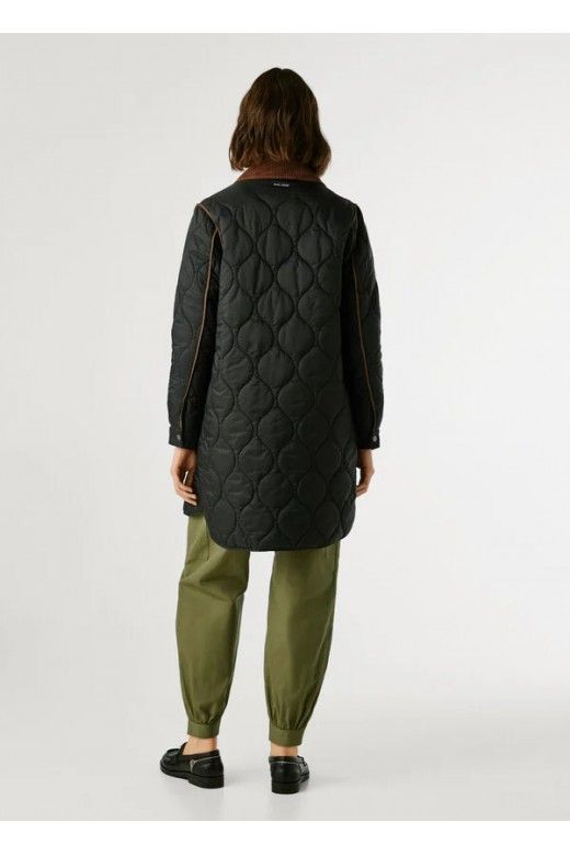 Casaco Mulher PAOLA Long Acolchoados PL4024337 Pepe Jeans