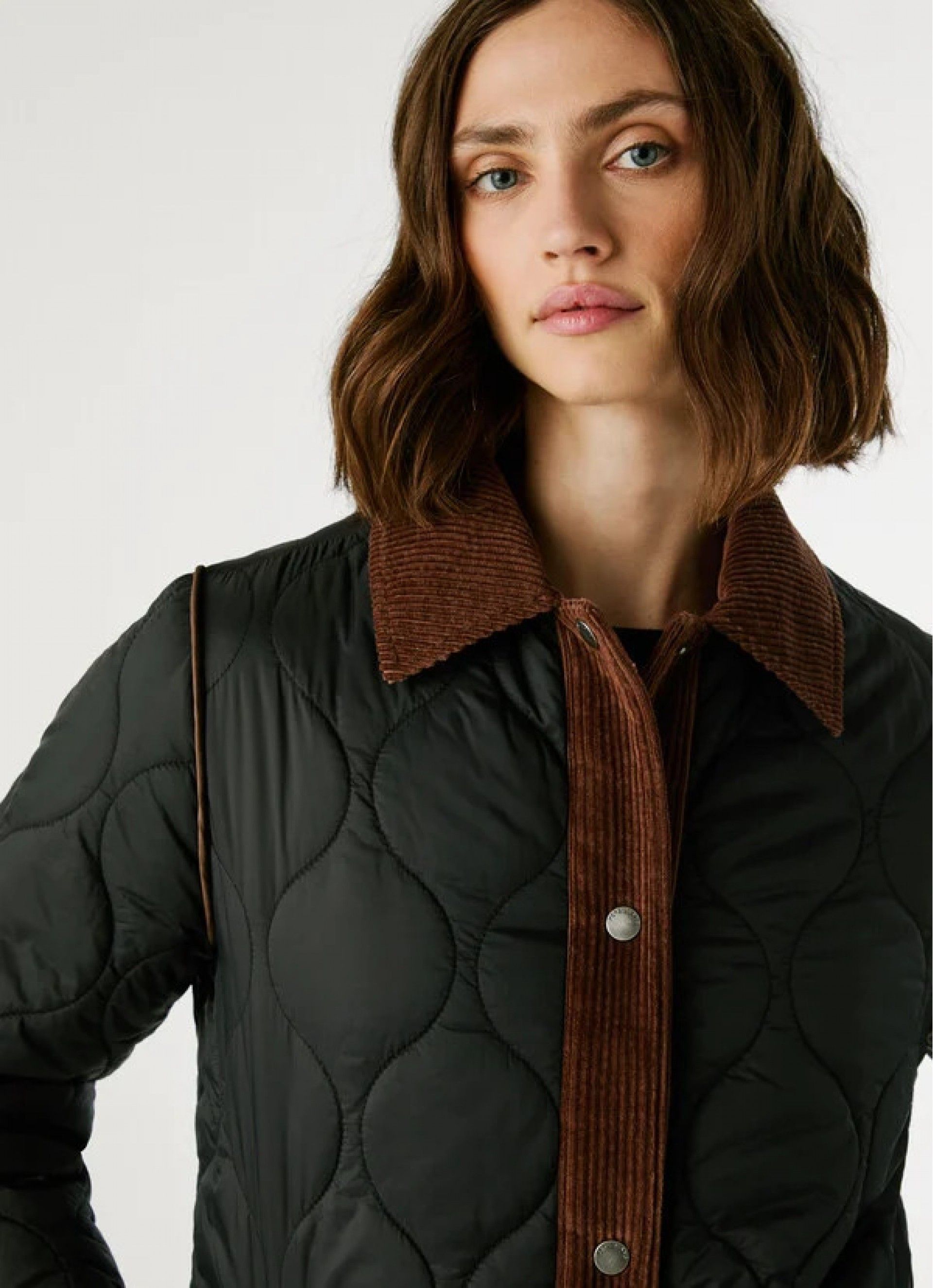 Casaco Mulher PAOLA Long Acolchoados PL4024337 Pepe Jeans