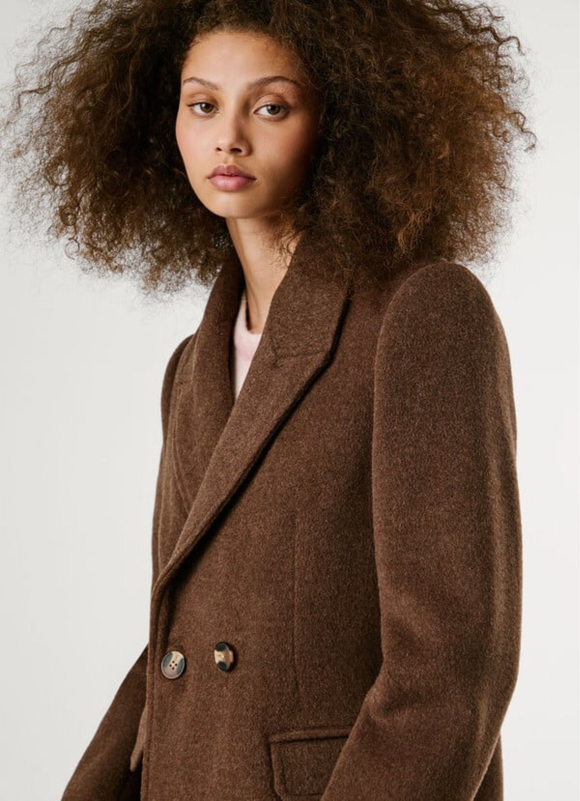 Casaco comprido Mulher Lã Pepe Jeans TAYLOR PL4024361