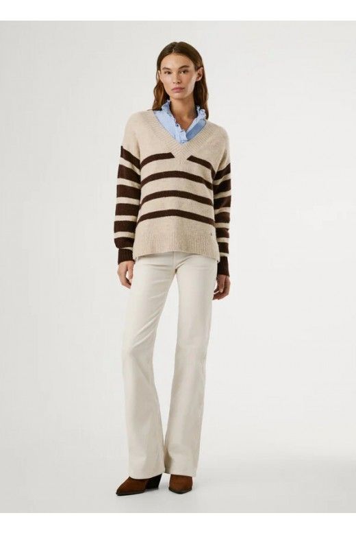 Camisola V CECIL Stripe PL7000023 Pepe Jeans