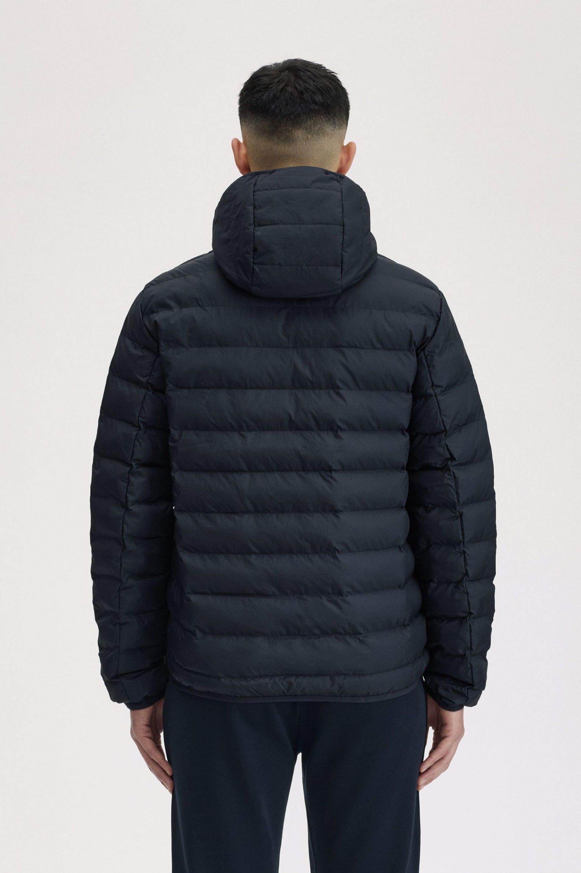 Casaco Homem FRED PERRY Puffer com Capuz