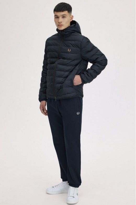 Casaco Homem FRED PERRY Puffer com Capuz