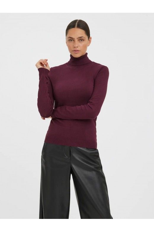 Camisola Mulher Gola Alta GLORY VERO MODA Camisola Mulher Gola Alta GLORY VERO MODA