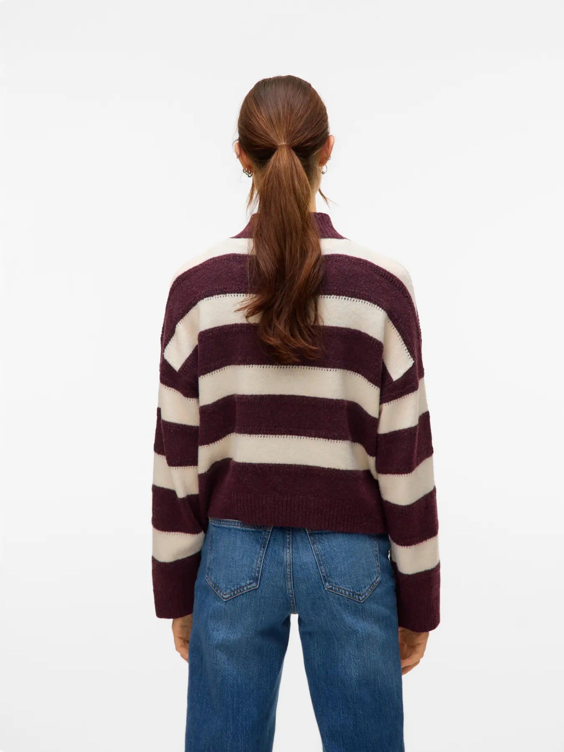 Camisola Mulher INEZ Curta M/Gola VERO MODA