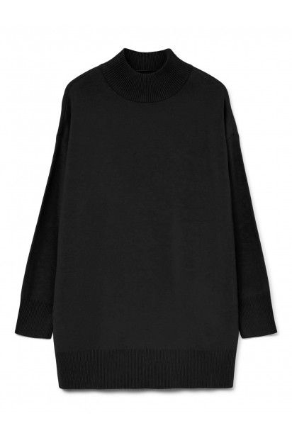 Camisola Mulher Gola Alta GOLD ART Long VERO MODA