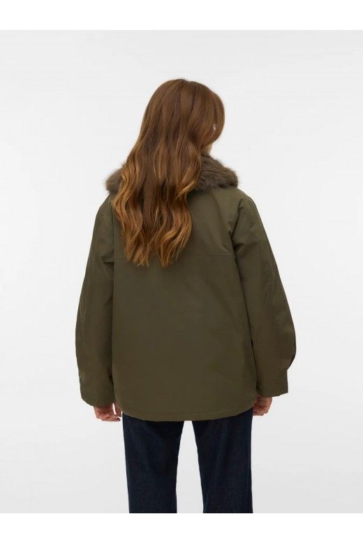 Casaco Mulher Curto G/Pelo SEOUL VERO MODA Casaco Mulher Curto G/Pelo SEOUL VERO MODA