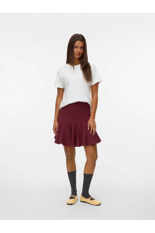 Saia Malha Curta KRISTIN Pregas Vero Moda