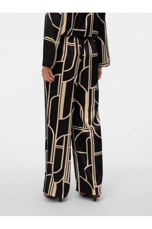 Calça Mulher HADLEY MW Print VERO MODA Calça Mulher HADLEY MW Print VERO MODA