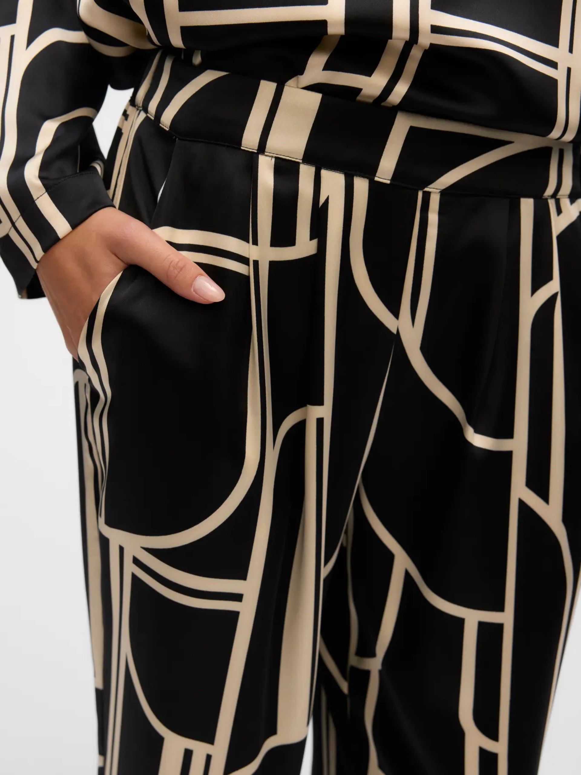 Calça Mulher HADLEY MW Print VERO MODA