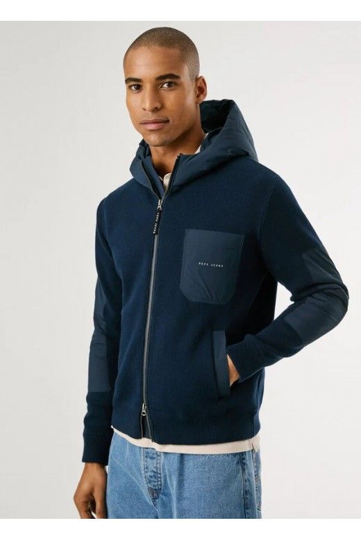 Casaco Malha Zip PIERCE HOODIE PM7000028 Pepe Jeans