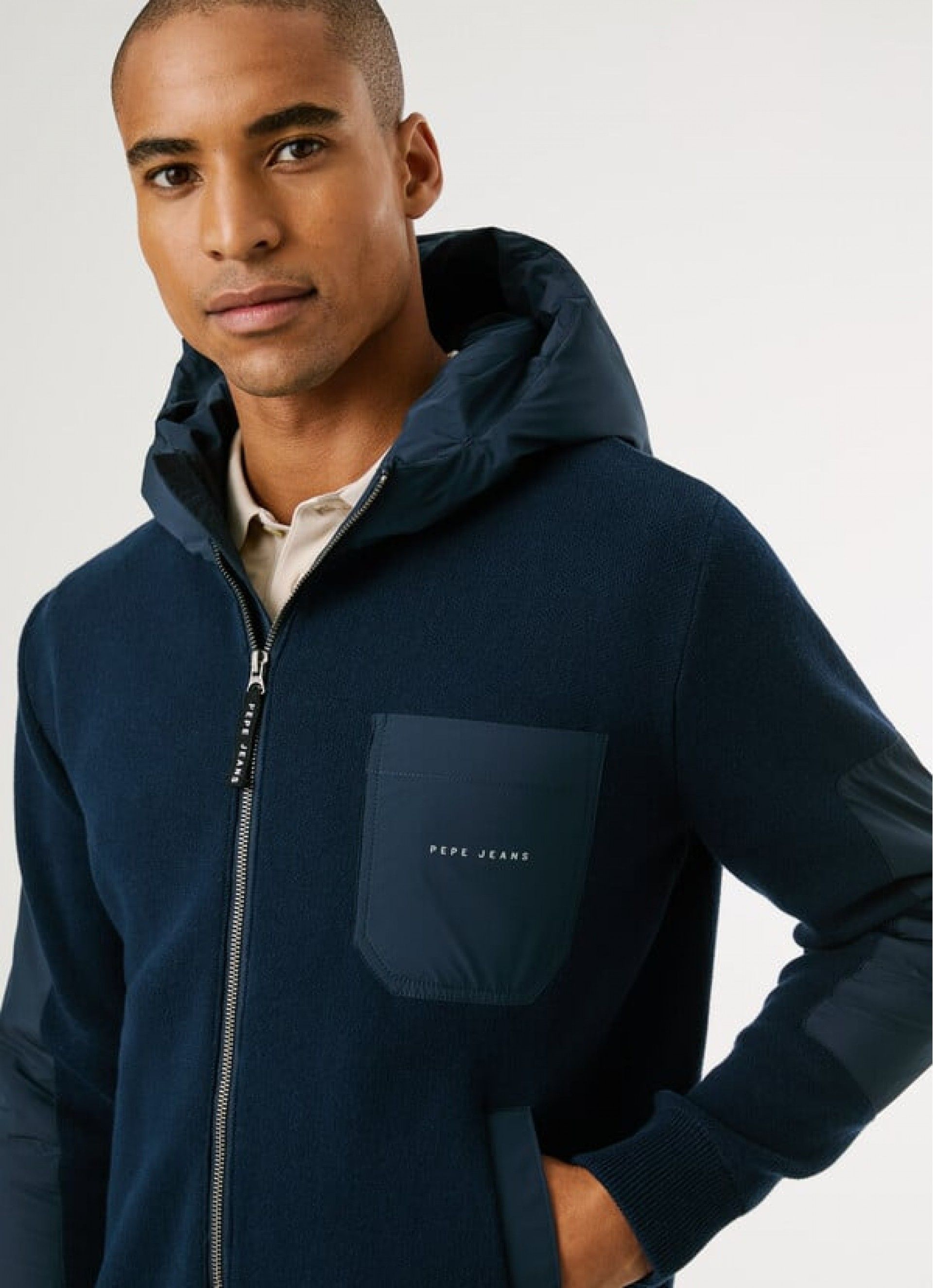 Casaco Malha Zip PIERCE HOODIE PM7000028 Pepe Jeans