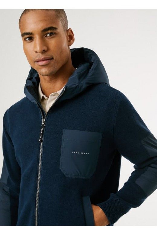 Casaco Malha Zip PIERCE HOODIE PM7000028 Pepe Jeans