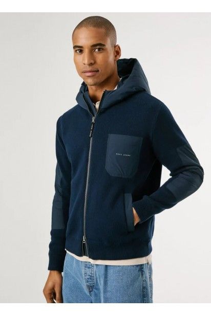 Casaco Malha Zip PIERCE HOODIE PM7000028 Pepe Jeans
