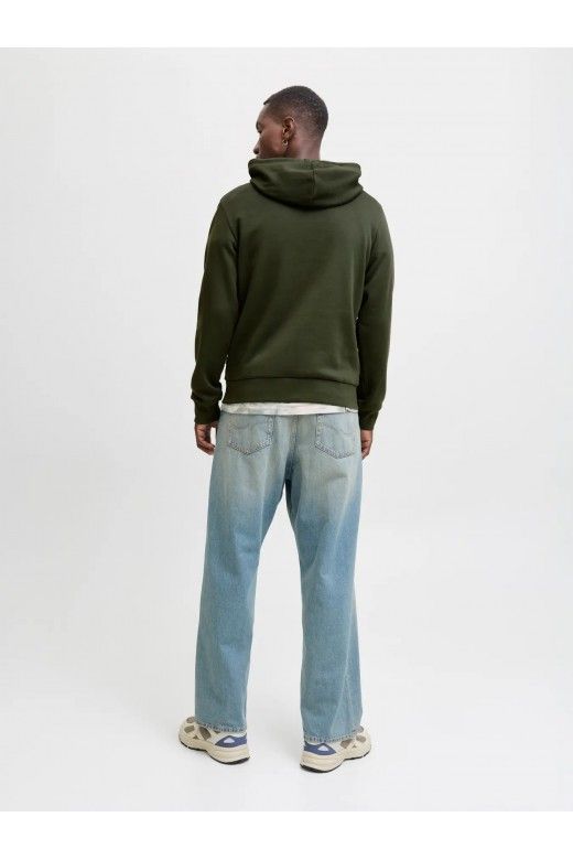 Sweat Homem Capuz CORP Logo Jack Jones