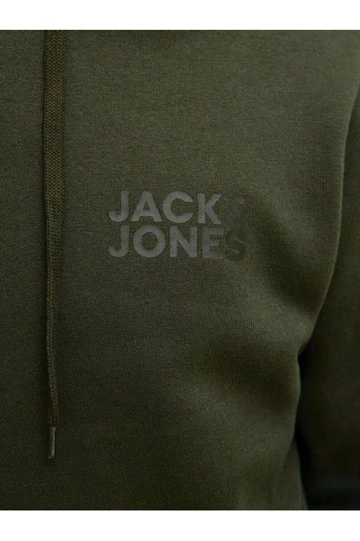 Sweat Homem Capuz CORP Logo Jack Jones