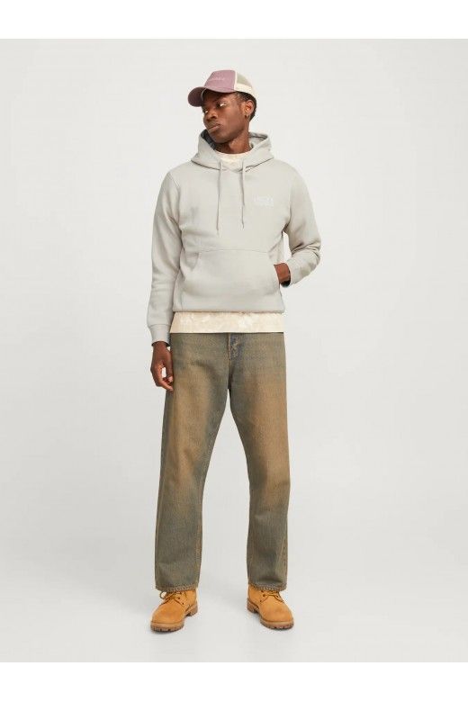 Sweat Homem Capuz CORP Logo Jack Jones