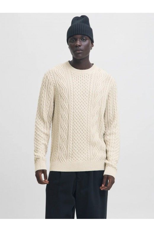 Camisola Homem LUSEAN Tranças Jack Jones Camisola Homem LUSEAN Tranças Jack Jones