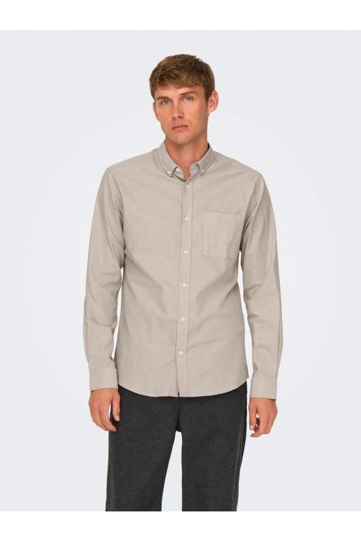 Camisa Homem Slim Oxford ALVARO ONLY & SONS