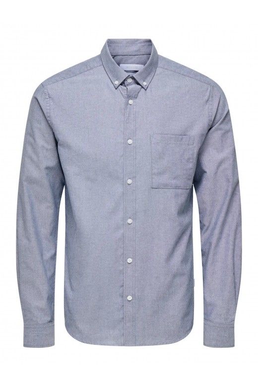 Camisa Homem Slim Oxford ALVARO ONLY & SONS