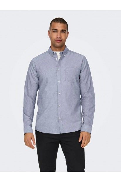 Camisa Homem Slim Oxford ALVARO ONLY & SONS