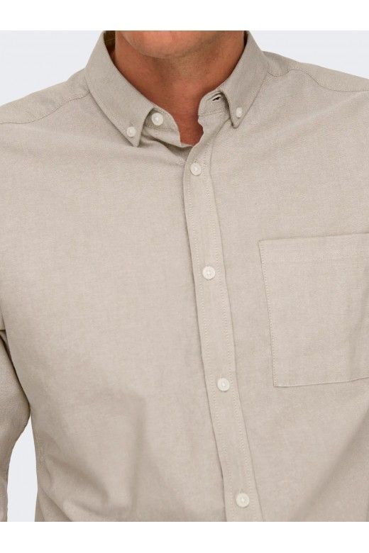 Camisa Homem Slim Oxford ALVARO ONLY & SONS