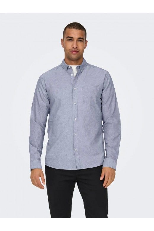 Camisa Homem Slim Oxford ALVARO ONLY & SONS