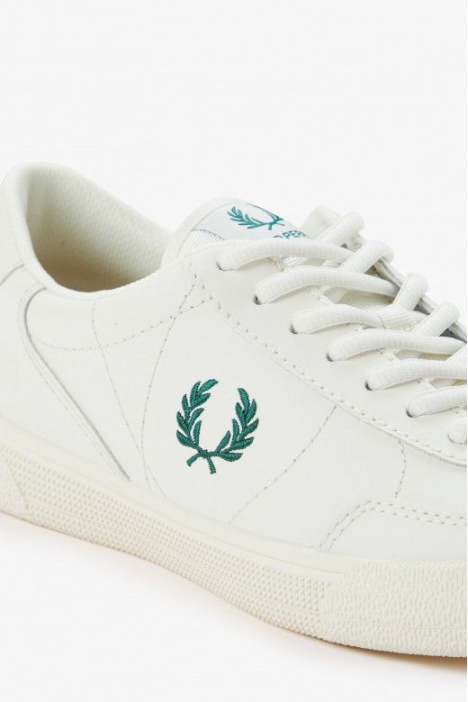 Sapatilhas FRED PERRY Leather Light Ecru B1324 Sapatilhas FRED PERRY Leather Light Ecru B1324