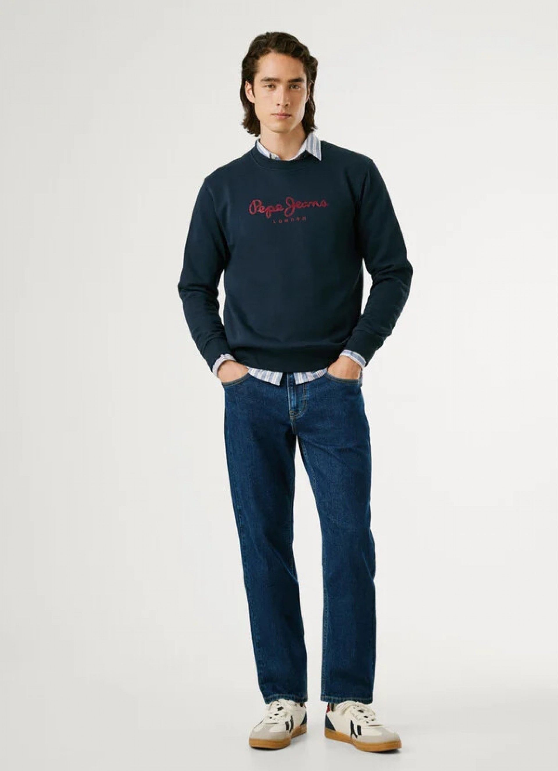 Sweat Homem Pepe Jeans MACBETH PM5800011
