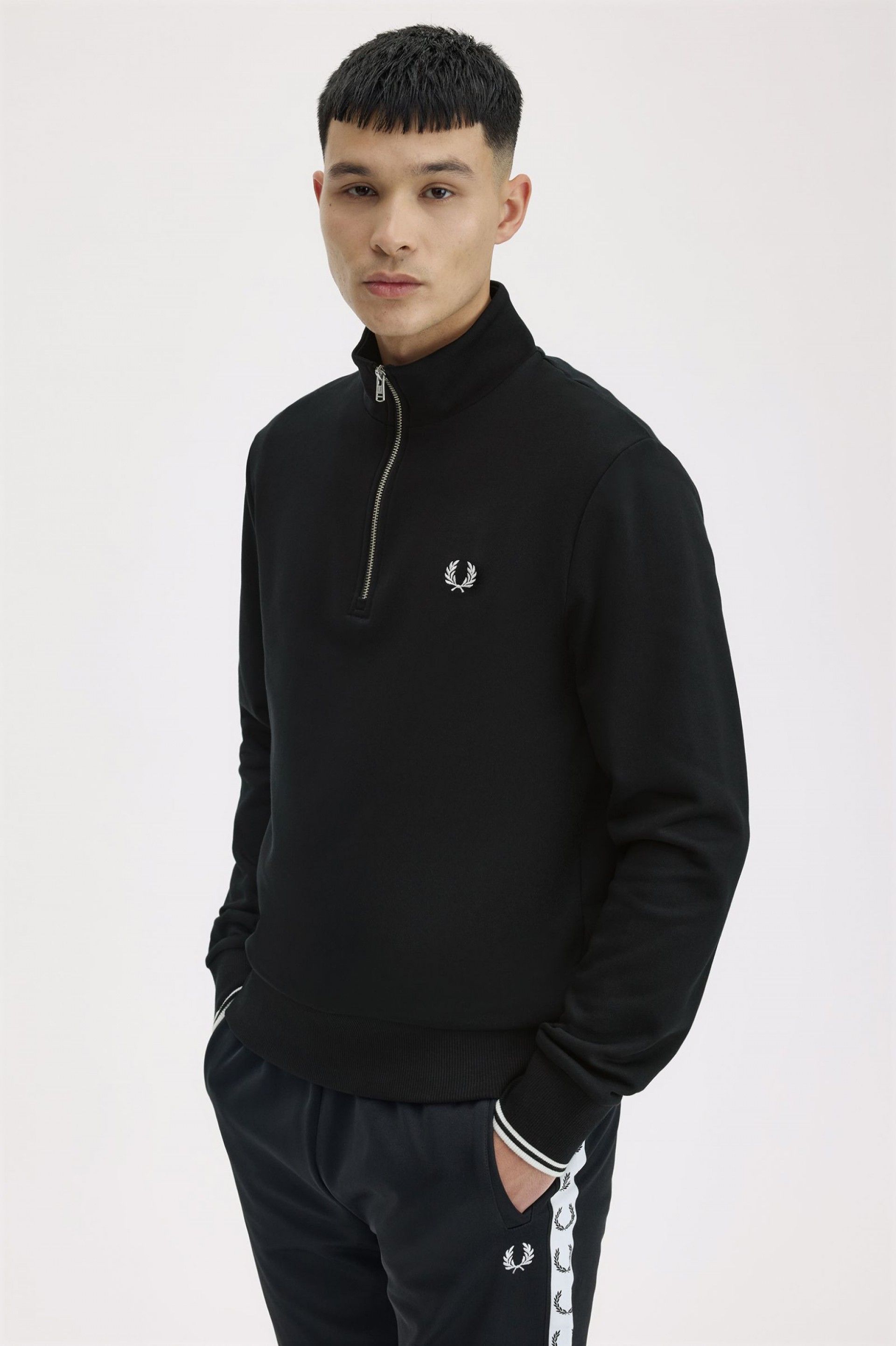 Sweat Zip Homem FRED PERRY M3574