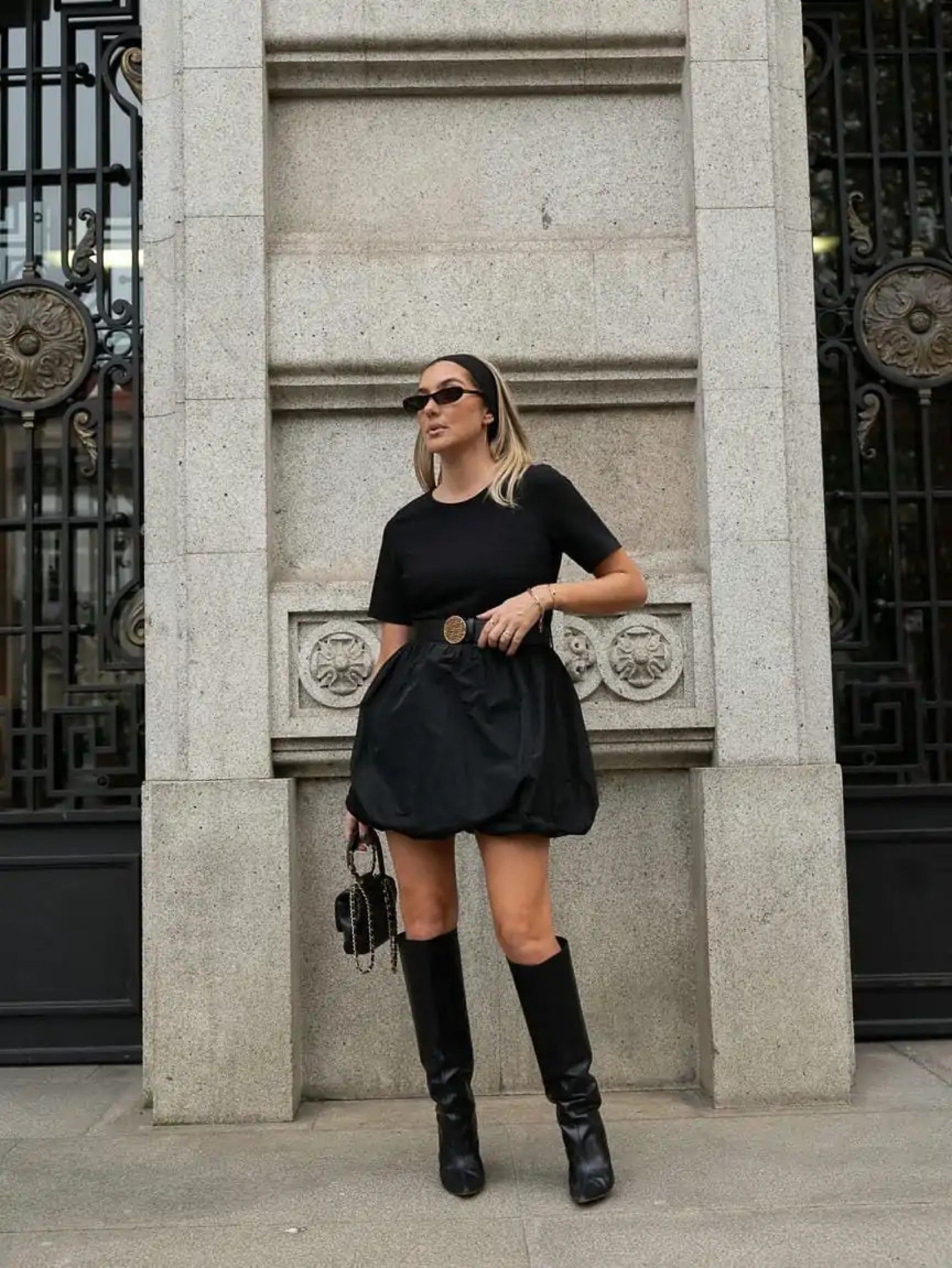 Vestido SCRIPTA Mix com cinto 255032