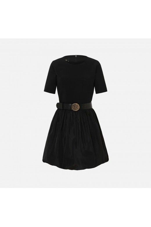 Vestido SCRIPTA Mix com cinto 255032 Vestido SCRIPTA Mix com cinto 255032