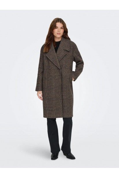 Casaco Mulher MADISON 3/4 Xadrez ONLY