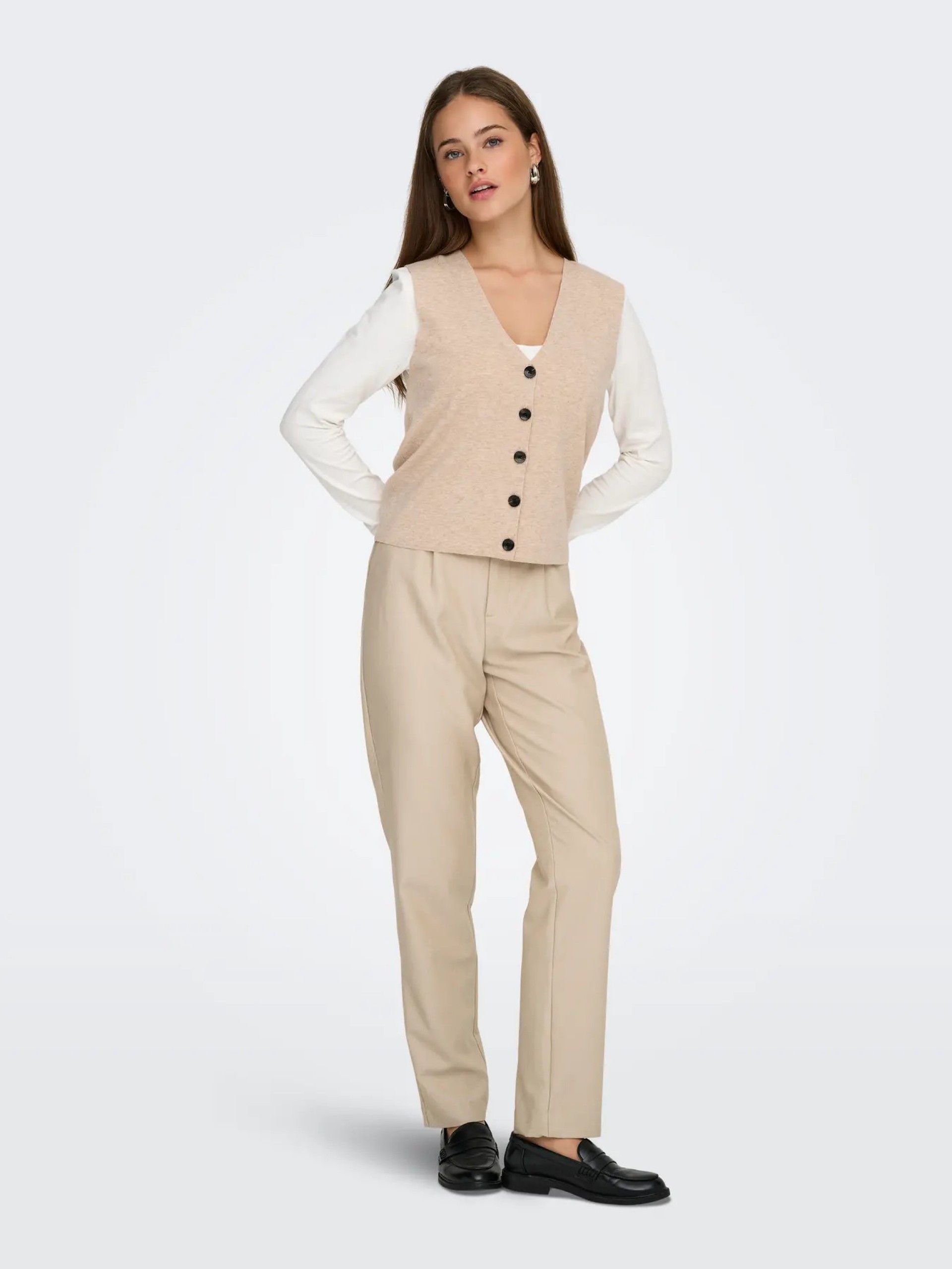 Colete Malha Mulher V BILLIE ONLY