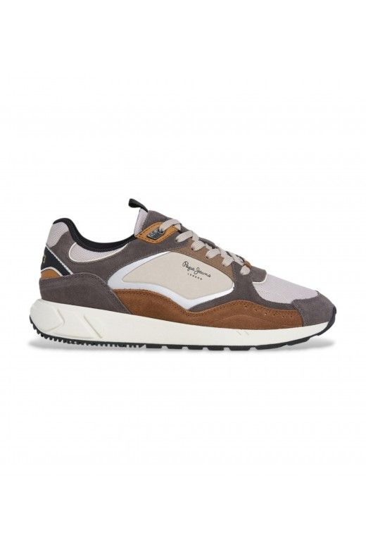 Sapatilhas Pepe Jeans Marlon Sports Homem Cinza PMS600002 Sapatilhas Pepe Jeans Marlon Sports Homem Cinza PMS600002