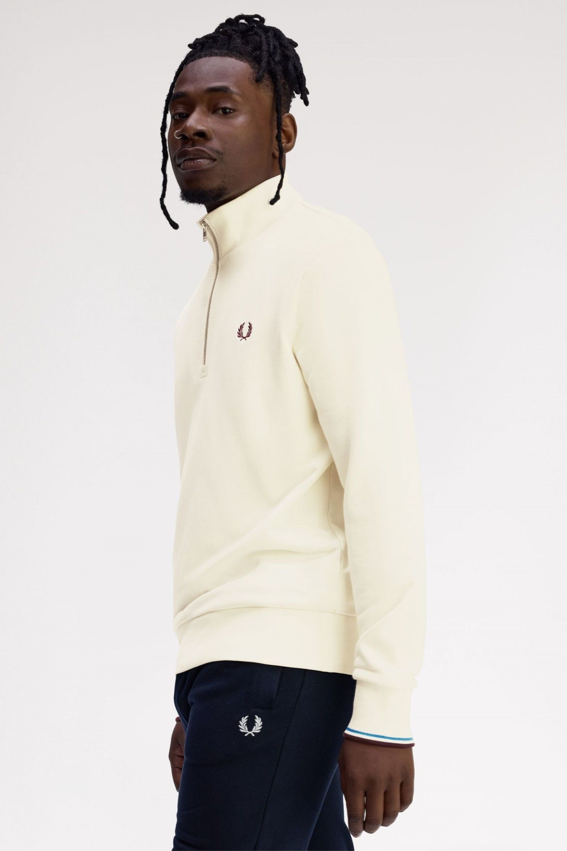 Sweat Zip Homem FRED PERRY M3574