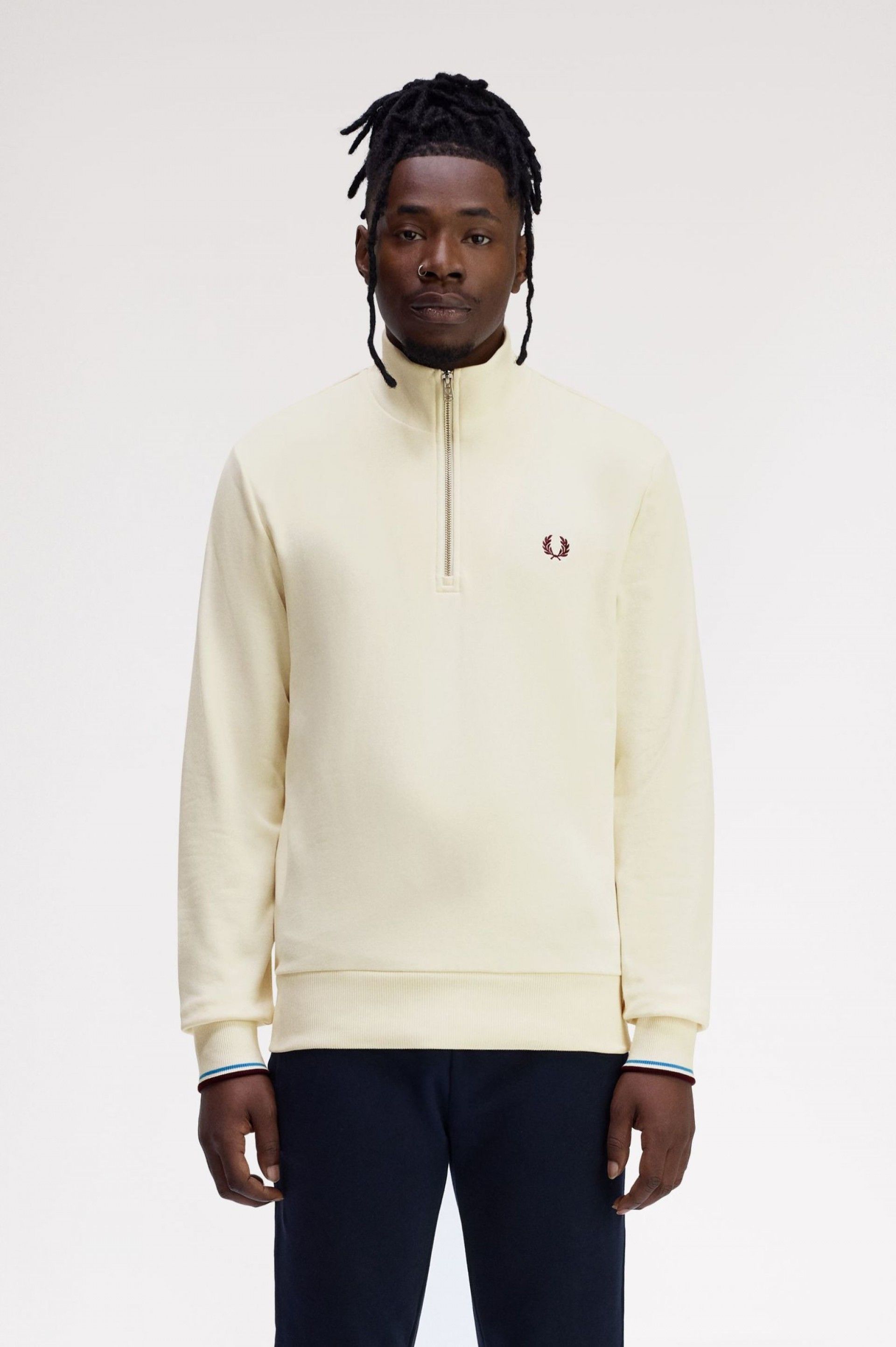 Sweat Zip Homem FRED PERRY M3574