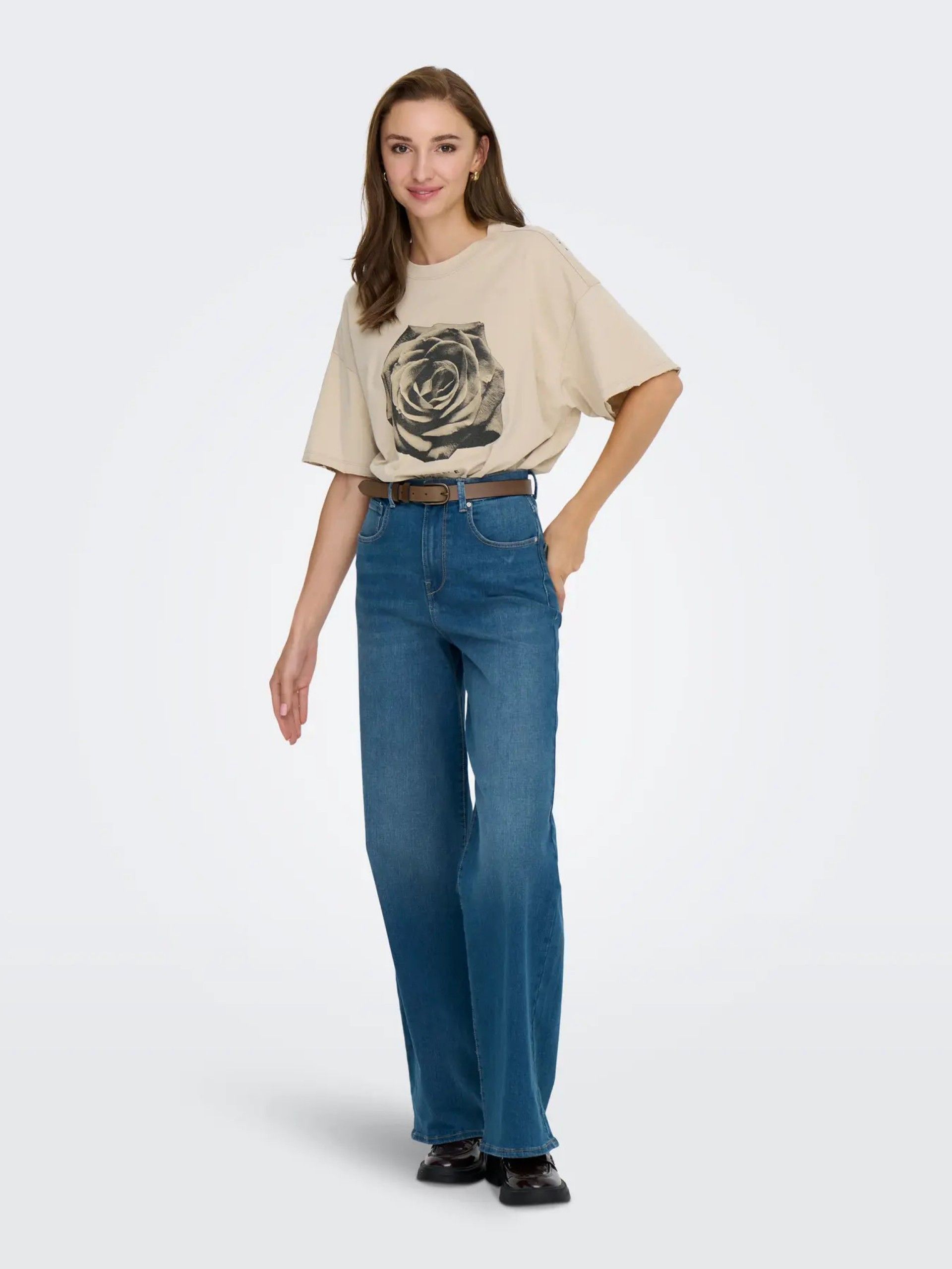 T-Shirt Mulher KINNA JRS Oversize ONLY