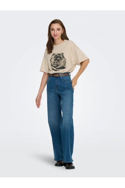 T-Shirt Mulher KINNA JRS Oversize ONLY T-Shirt Mulher KINNA JRS Oversize ONLY