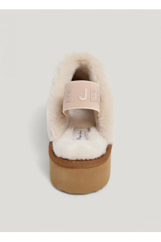 Mule Mulher com pelo DISSY TAPE Pepe Jeans PLS100001 Mule Mulher com pelo DISSY TAPE Pepe Jeans PLS100001