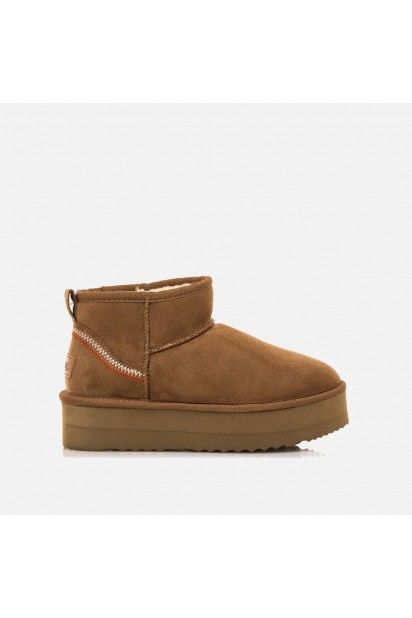 Botins Mulher com Pelo NUEZ 59733 MUSTANG