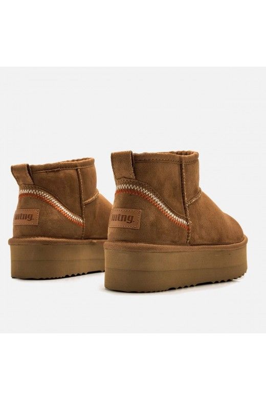 Botins Mulher com Pelo NUEZ 59733 MUSTANG Botins Mulher com Pelo NUEZ 59733 MUSTANG
