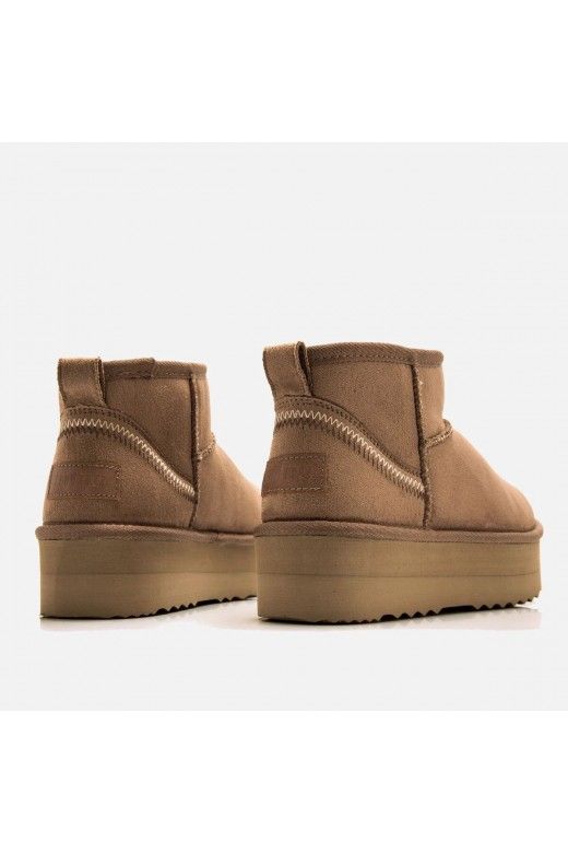 Botins Mulher com Pelo NUEZ 59733 MUSTANG Botins Mulher com Pelo NUEZ 59733 MUSTANG