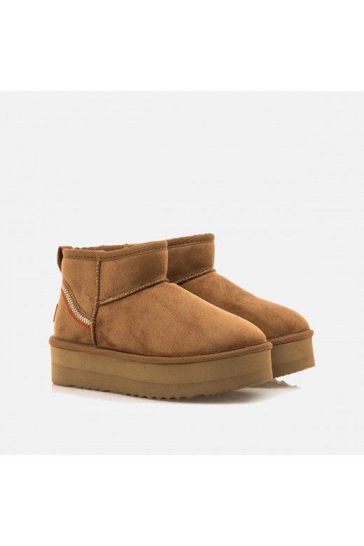 Botins Mulher com Pelo NUEZ 59733 MUSTANG Botins Mulher com Pelo NUEZ 59733 MUSTANG