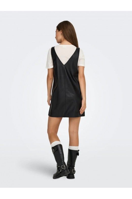Vestido Faux Leather HEIDI ONLY Vestido Faux Leather HEIDI ONLY