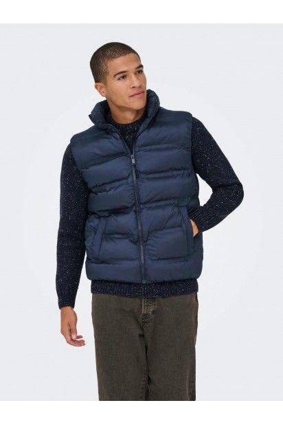 Colete UNION SEAMLESS PUFFER ONLY & SONS